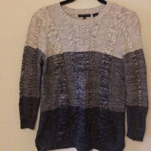 3-tone Gray Sweater